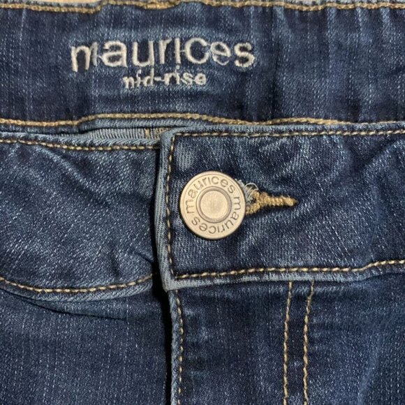 Maurices women’s mid rise jeans size 14 R - Picture 6 of 8
